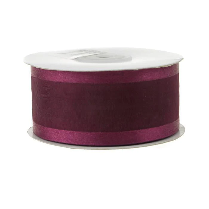 Satin-Edge Sheer Organza Ribbon, 1-1/2-inch, 25-yard - Image 33
