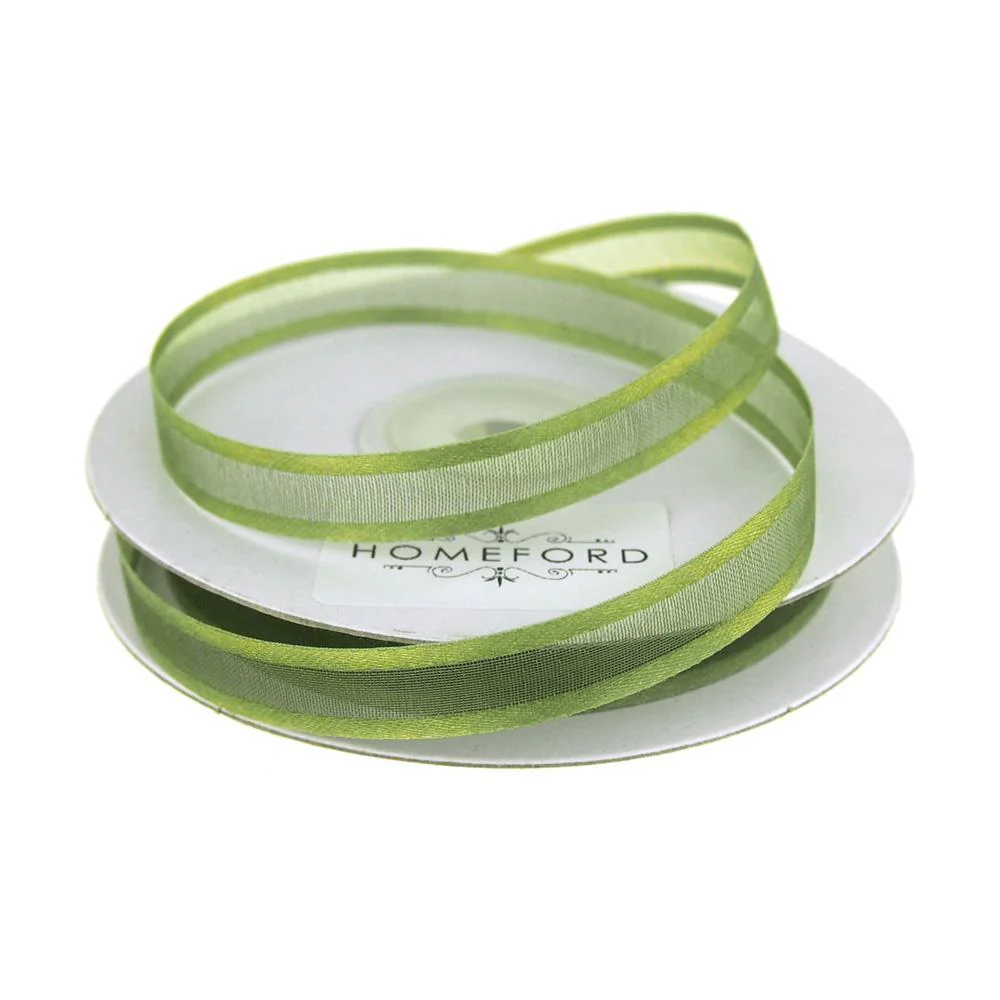 Satin-Edge Sheer Organza Ribbon, 3/8-inch, 25-yard - Image 14