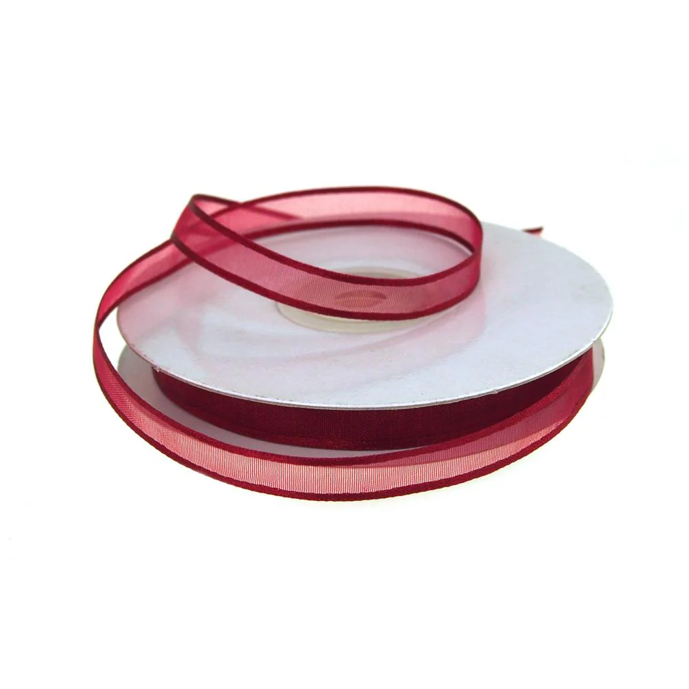 Satin-Edge Sheer Organza Ribbon, 3/8-inch, 25-yard - Image 23