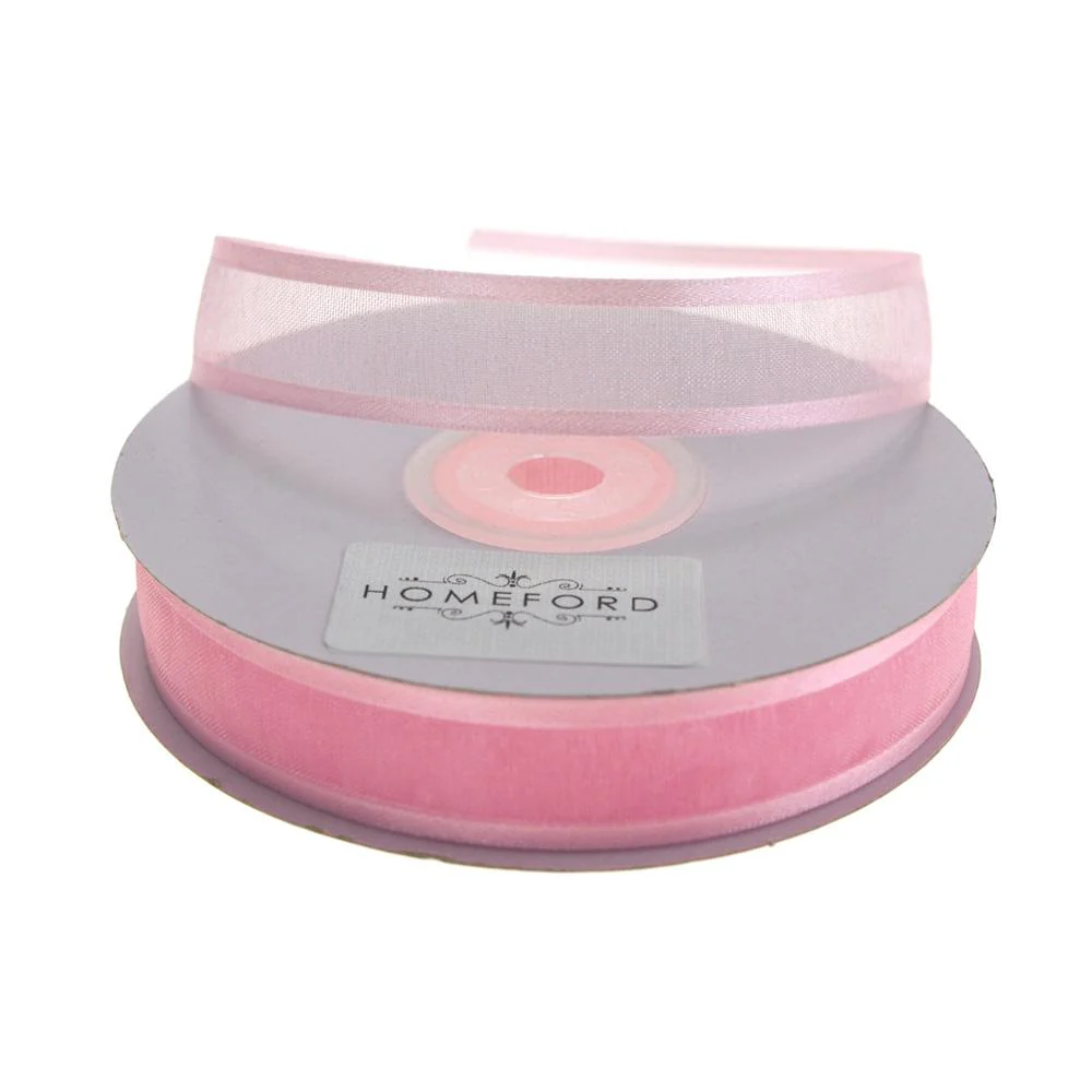 Satin-Edge Sheer Organza Ribbon, 5/8-inch, 25-yard - Image 21