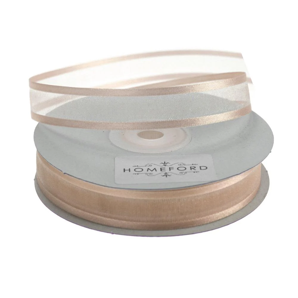 Satin-Edge Sheer Organza Ribbon, 5/8-inch, 25-yard - Image 33