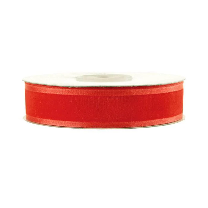 Satin-Edge Sheer Organza Ribbon, 7/8-Inch, 25-Yard - Image 11