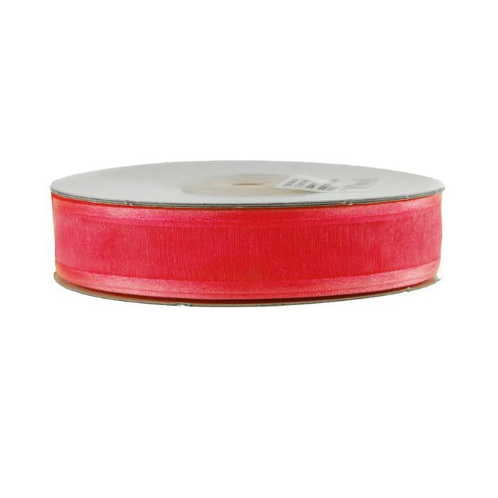 Satin-Edge Sheer Organza Ribbon, 7/8-Inch, 25-Yard - Image 14