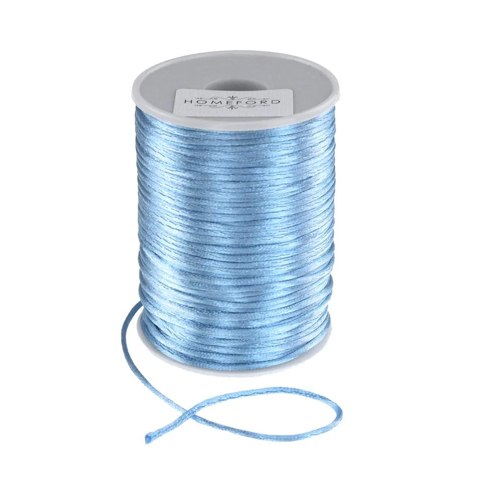 Satin Rat Tail Cord Ribbon Chinese Knot, 1/16-inch, 100-yard - Image 4