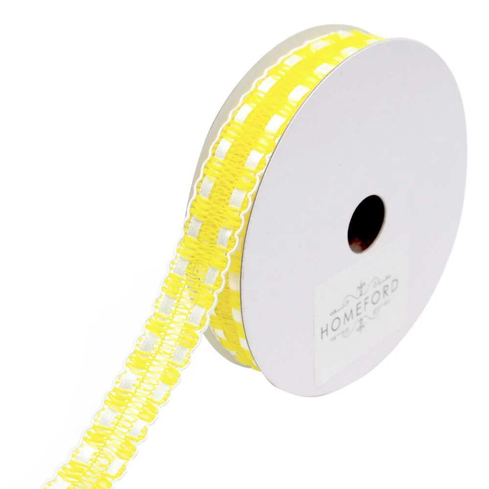 Satin Weaved Crochet Ribbon with Scalloped Edge, 7/8-inch, 10-yard - Image 8