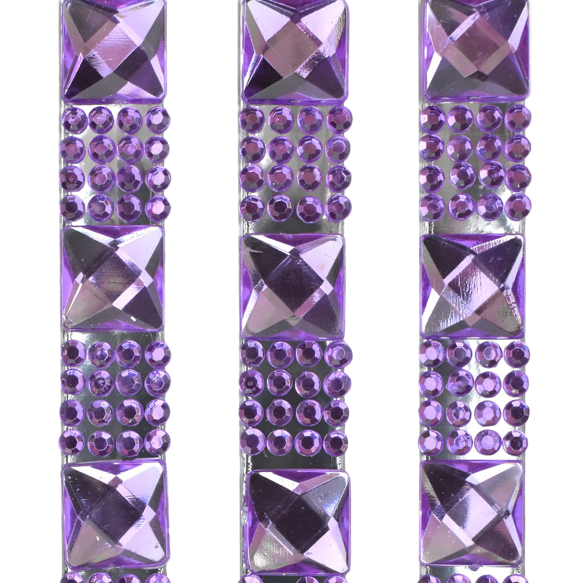 Acrylic Gem Rhinestone Self Adhesive Sticker Strips, 11-1/2-inch, 3-count - Image 10