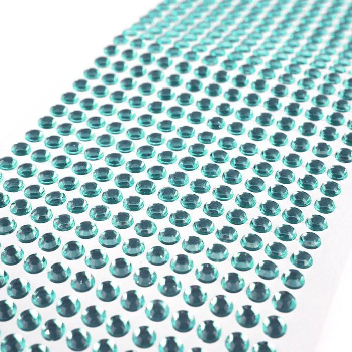 Self Adhesive Rhinestone Circle, 6mm, 72-count - Image 4