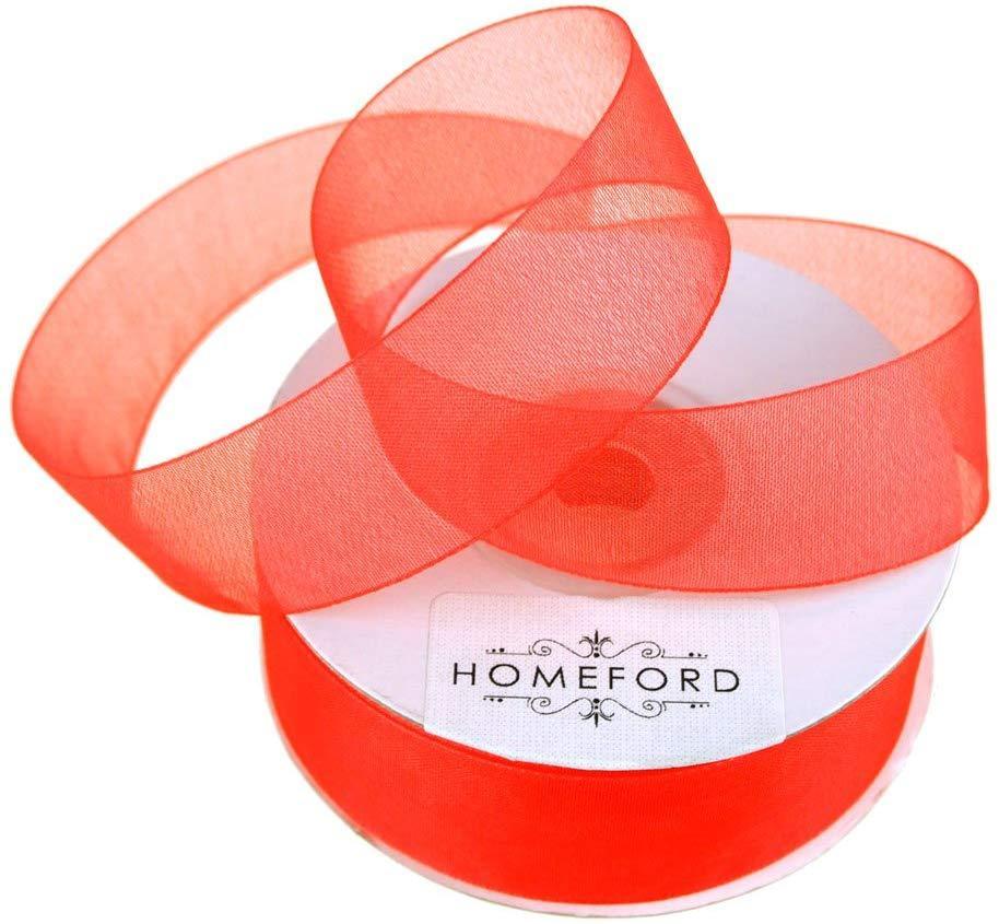 Sheer Organza Ribbon, 7/8-inch, 25-yard - Image 12
