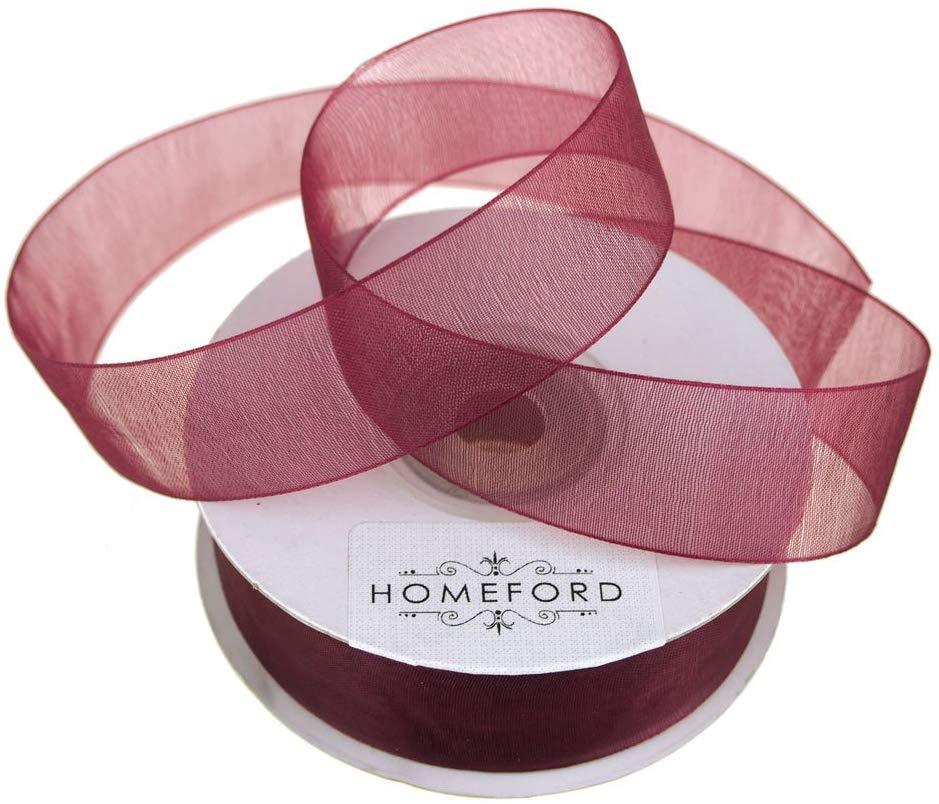 Sheer Organza Ribbon, 7/8-inch, 25-yard - Image 37