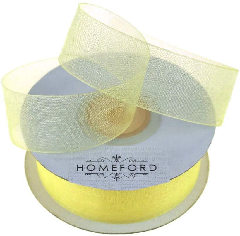 Sheer Organza Ribbon, 7/8-inch, 25-yard - Image 7