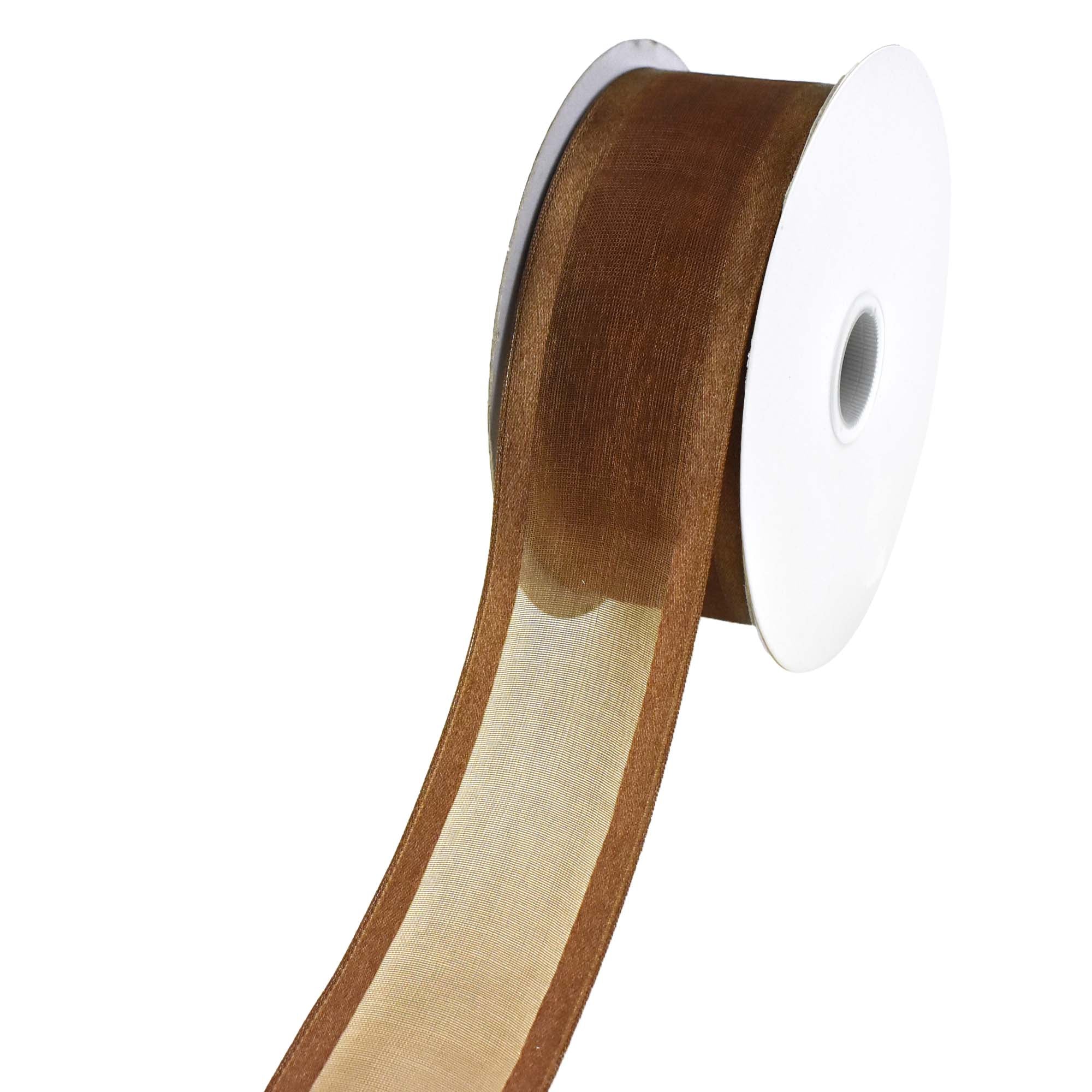 Sheer Organza with Satin Wired Edge Ribbon, 1-1/2-inch, 25-yard - Image 13