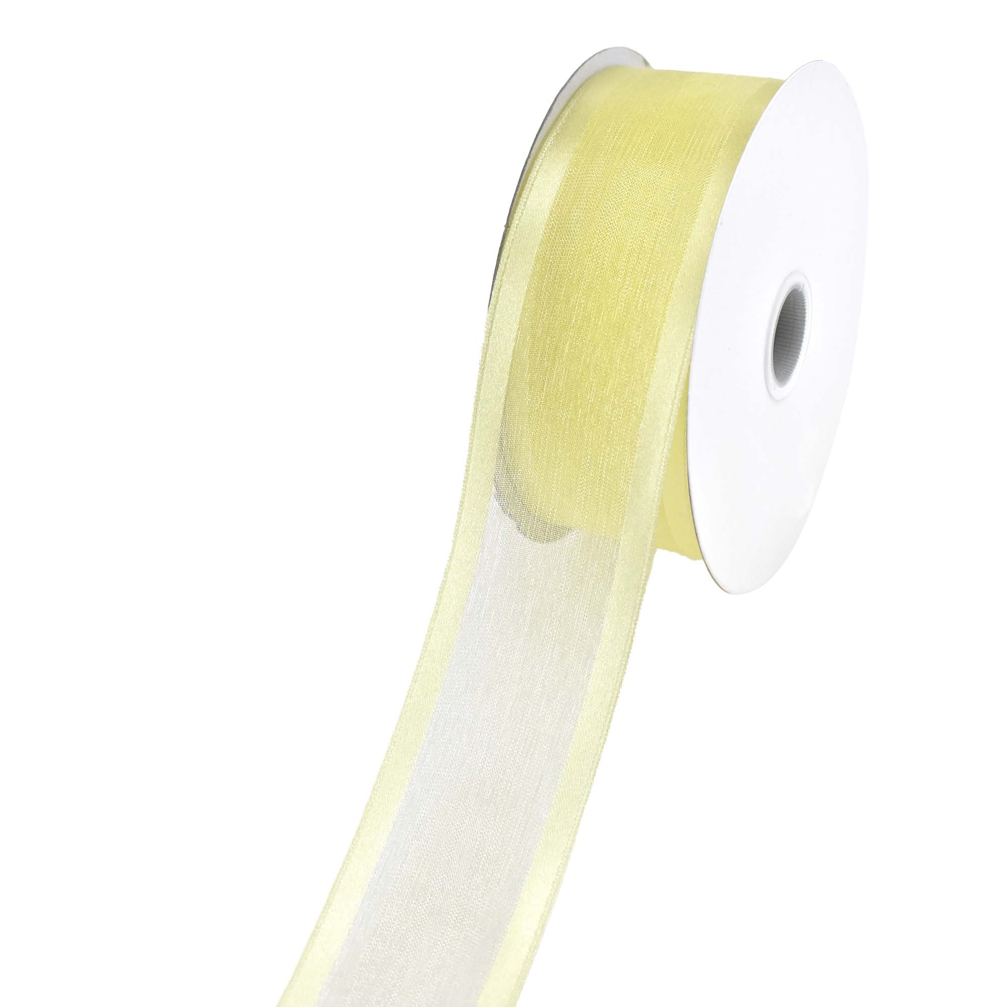 Sheer Organza with Satin Wired Edge Ribbon, 1-1/2-inch, 25-yard - Image 6