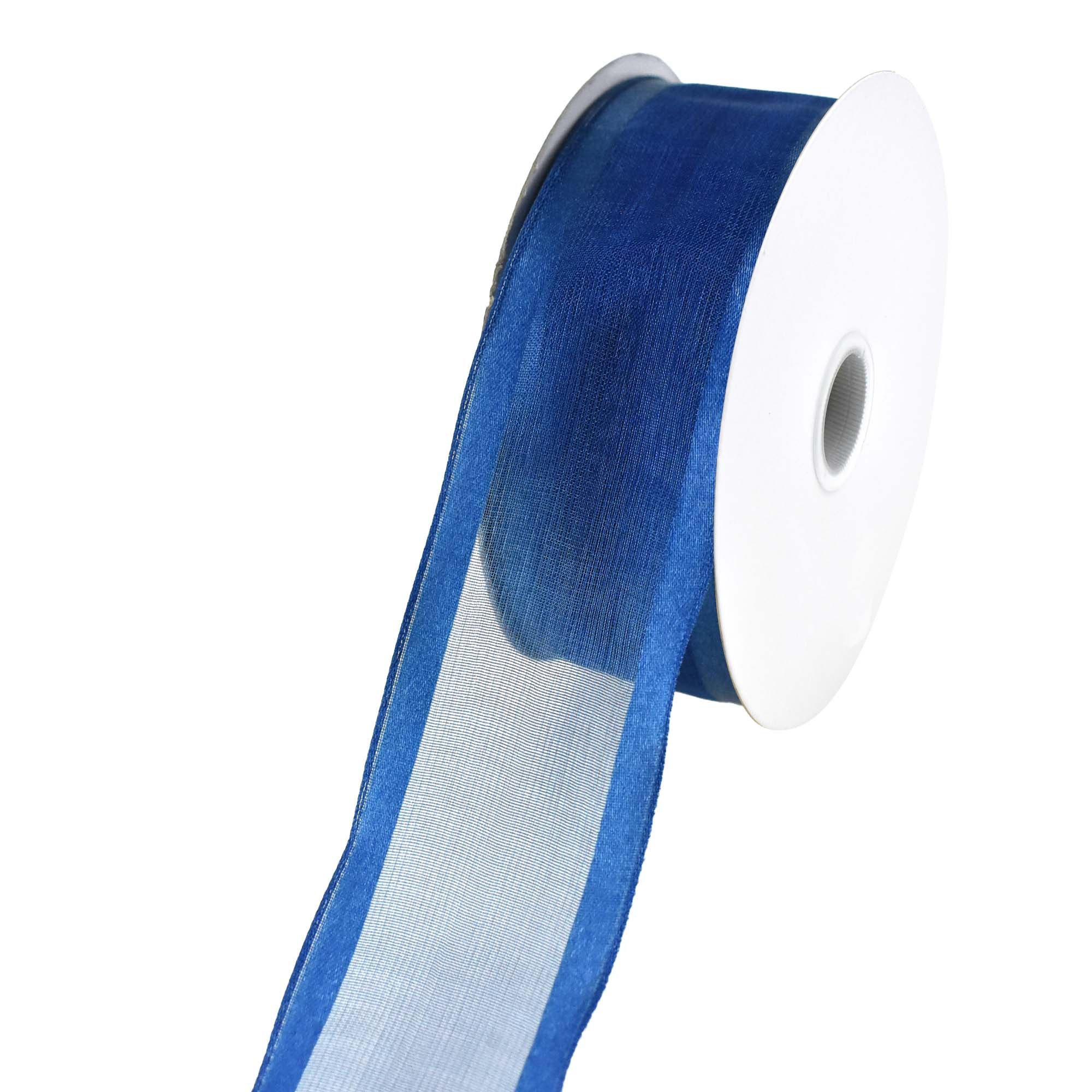Sheer Organza with Satin Wired Edge Ribbon, 1-1/2-inch, 25-yard - Image 9