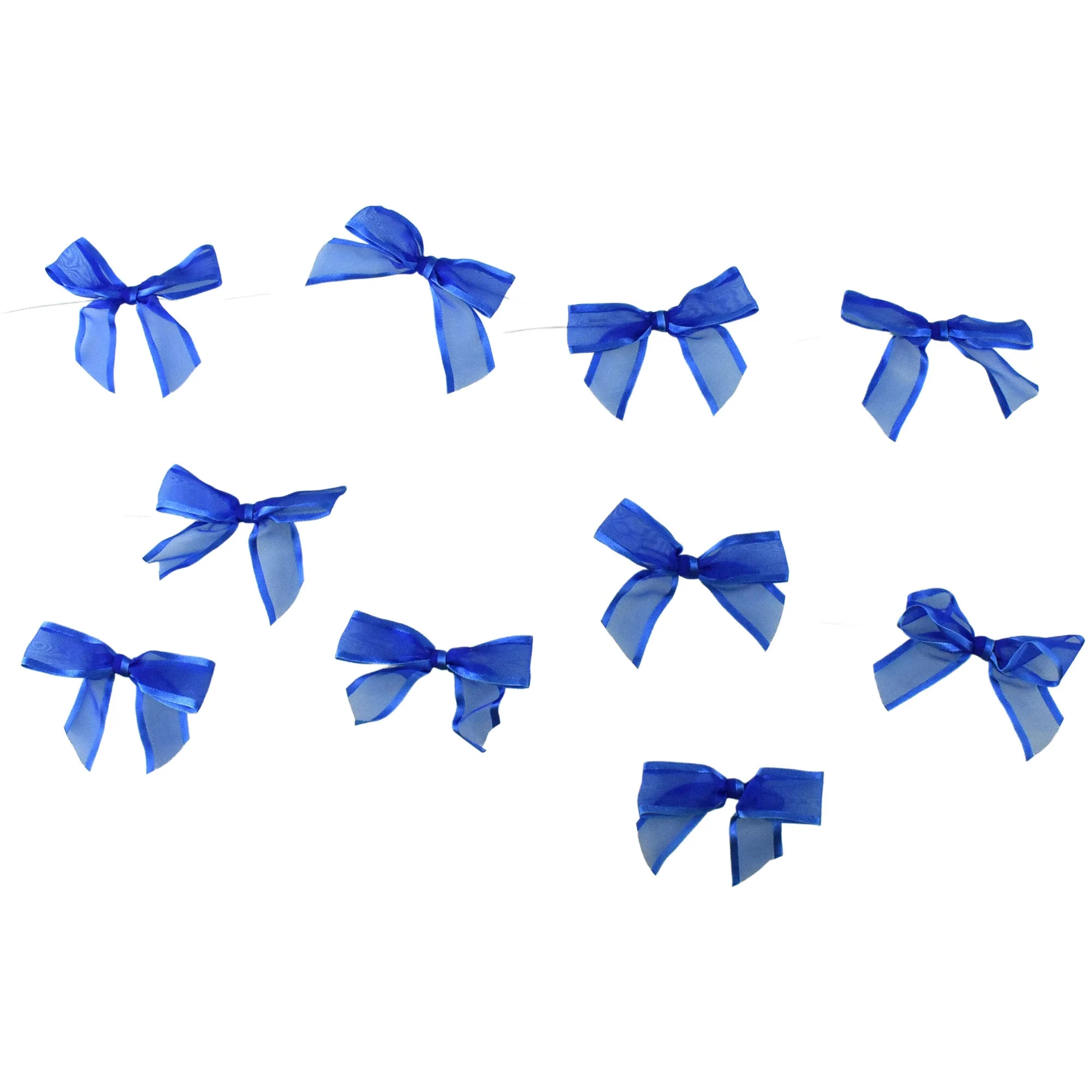 Sheer Satin Edge Twist Tie Bows, 3-1/4-Inch, 100-Count - Image 5