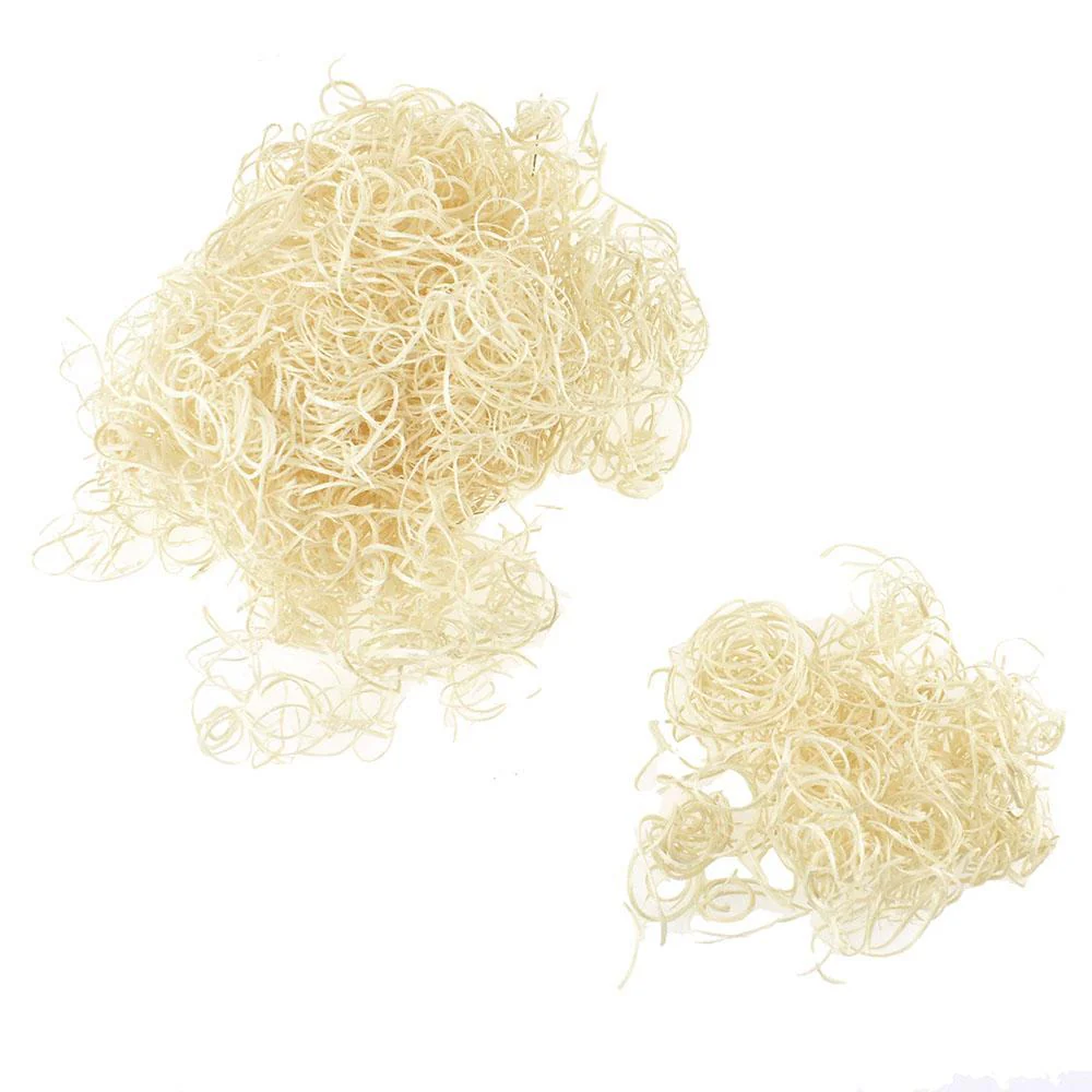 Shredded Wood Excelsior, Ivory, 30-Gram