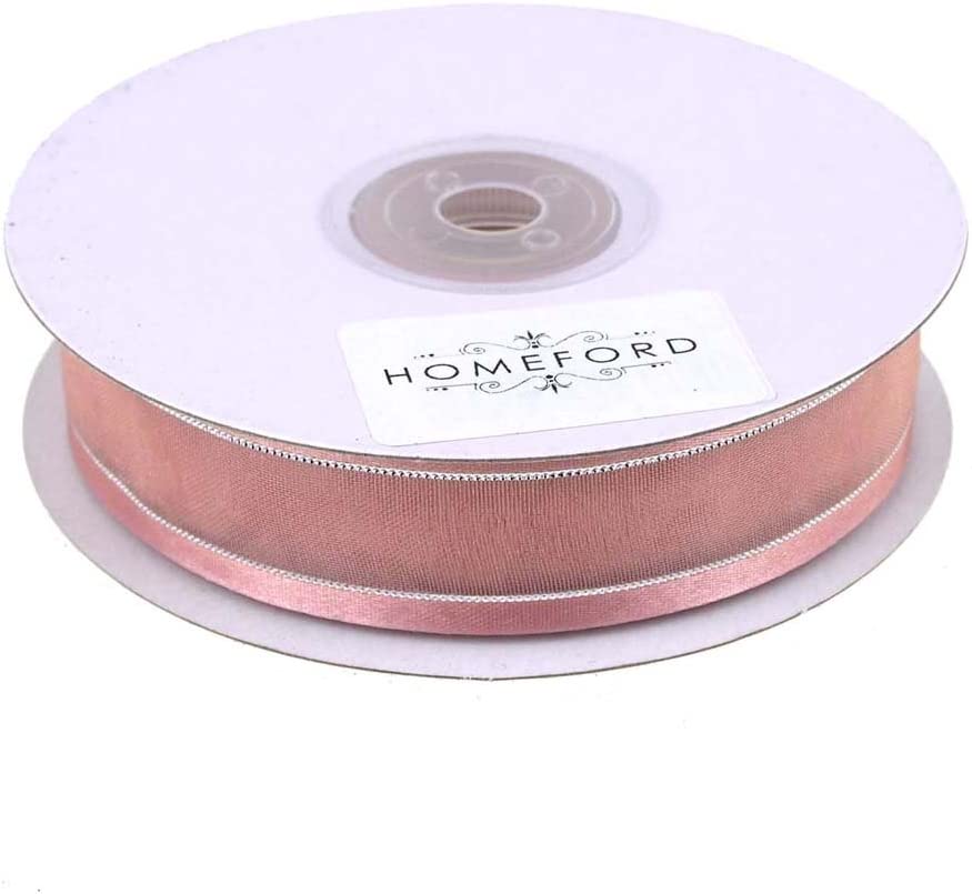 Silver-Lined Satin Edge Organza Ribbon - Image 10