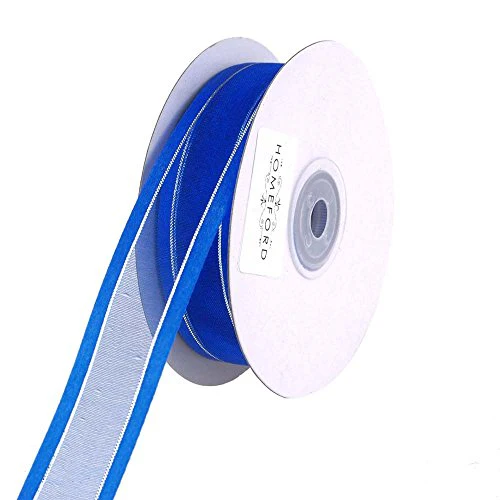 Silver-Lined Satin Edge Organza Ribbon - Image 34