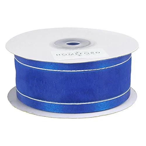 Silver-Lined Satin Edge Organza Ribbon - Image 80
