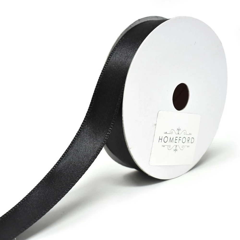 Single Faced Wired Edge Satin Ribbon, 5/8-inch, 10-yard - Image 5