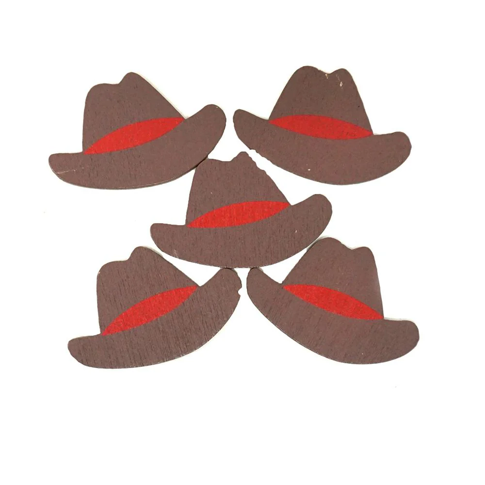 Small Cowboy Hat Wooden Favors, 1-1/2-Inch, 100-Count - Image 4