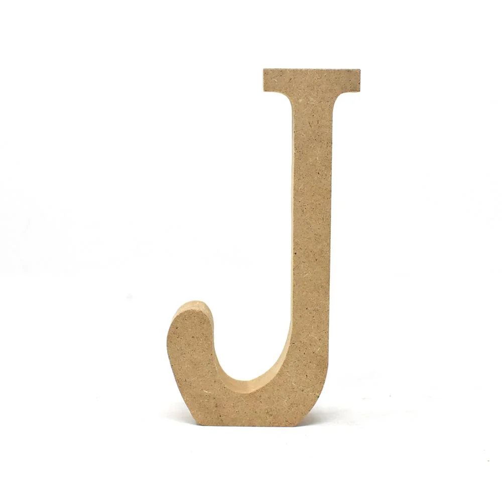 Smooth Pressed Board Wood Serif Letter, Natural, 5-1/8-Inch - Image 11