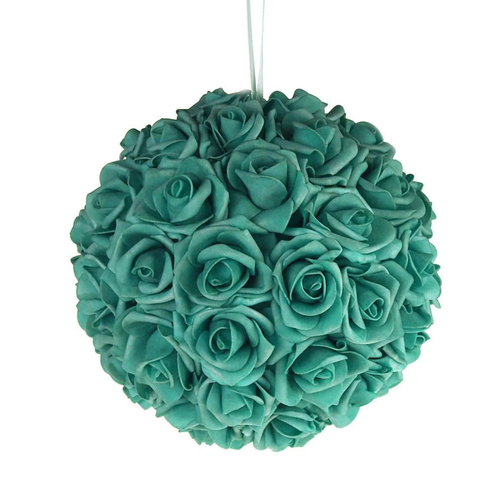 Soft Touch Flower Kissing Balls Wedding Centerpiece - Image 18