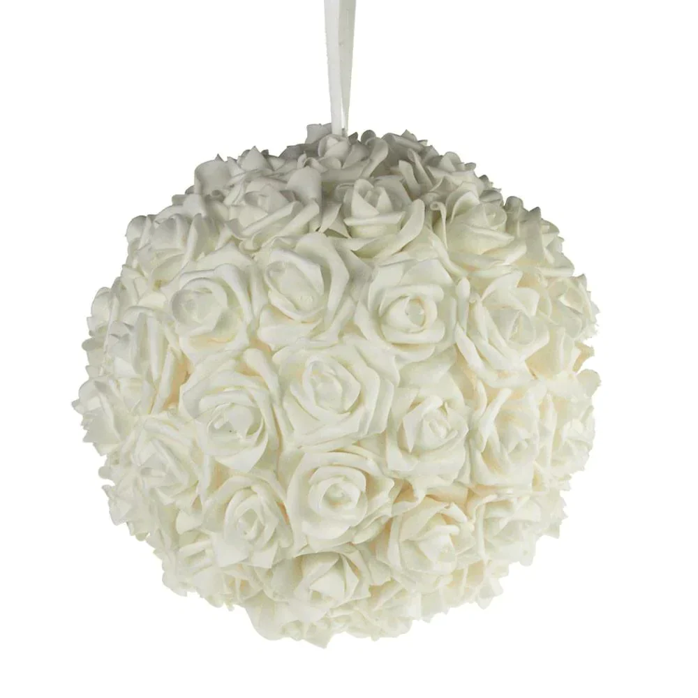 Soft Touch Flower Kissing Balls Wedding Centerpiece - Image 39