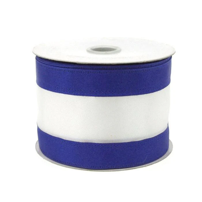 Stripe Sport Theme Ribbon Wired Edge, 2-1/2-inch, 10-yard - Image 7