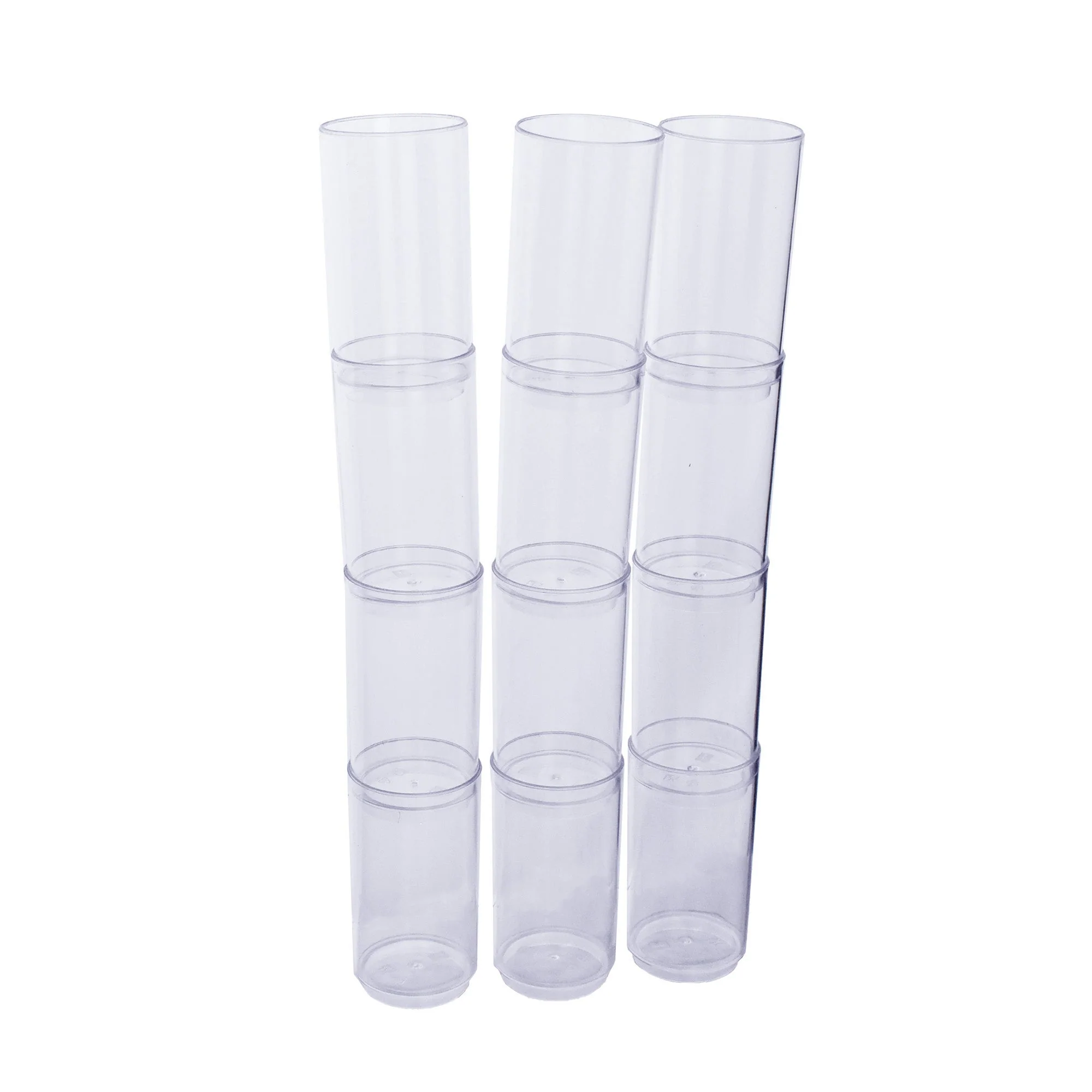 Stackable Acrylic Dessert Cylinders, 3-Inch, 12-Count - Image 5