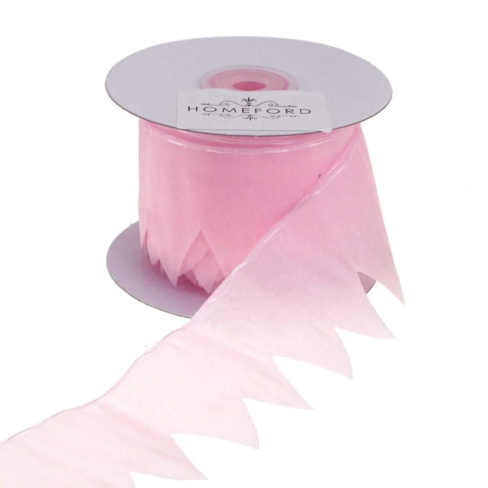 Star Pouch Pull Bow Organza Ribbon, 2-Inch, 10 Yards - Image 4