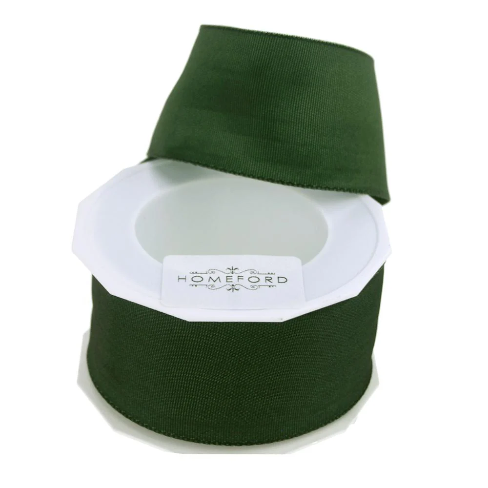 Taffeta Wired Ribbon, Made in Germany, 1-1/2-Inch, 10 Yards - Image 2