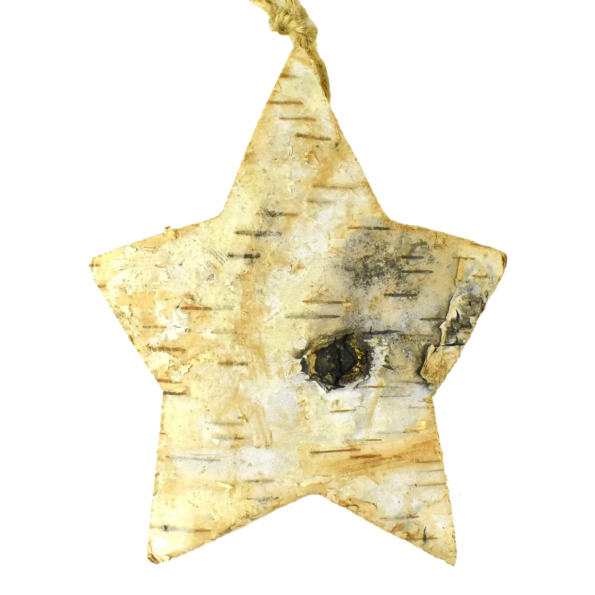 Unfinished Wood Star Christmas Ornament, 3-1/2-Inch - Image 3