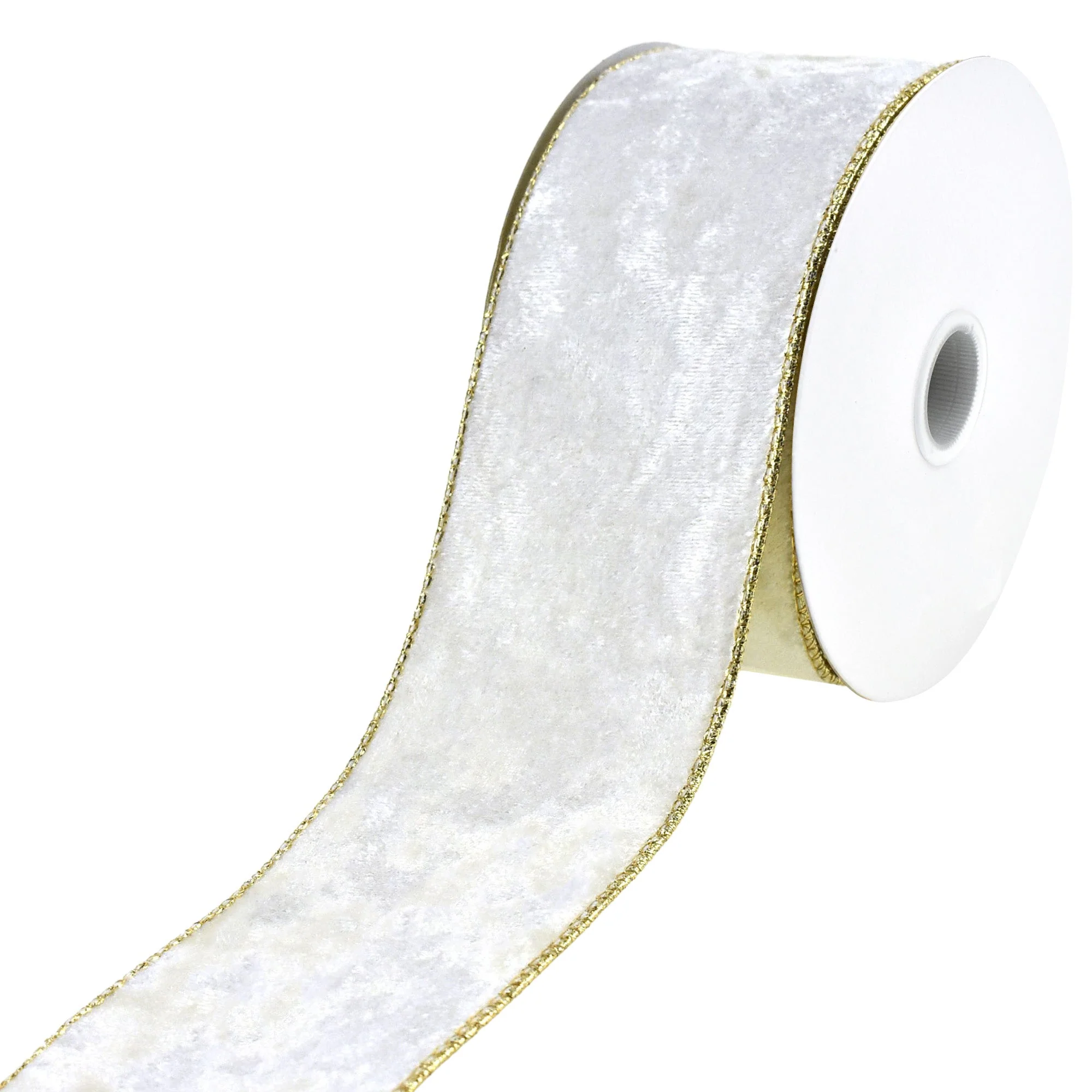 Christmas Velvet and Gold Back Wired Ribbon, 2-1/2-Inch 10-Yard - Image 20