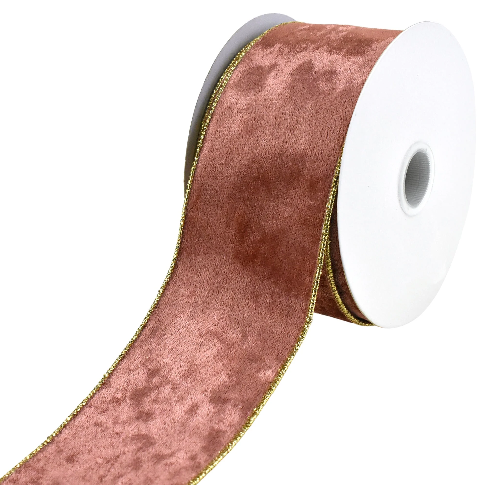 Christmas Velvet and Gold Back Wired Ribbon, 2-1/2-Inch 10-Yard - Image 26