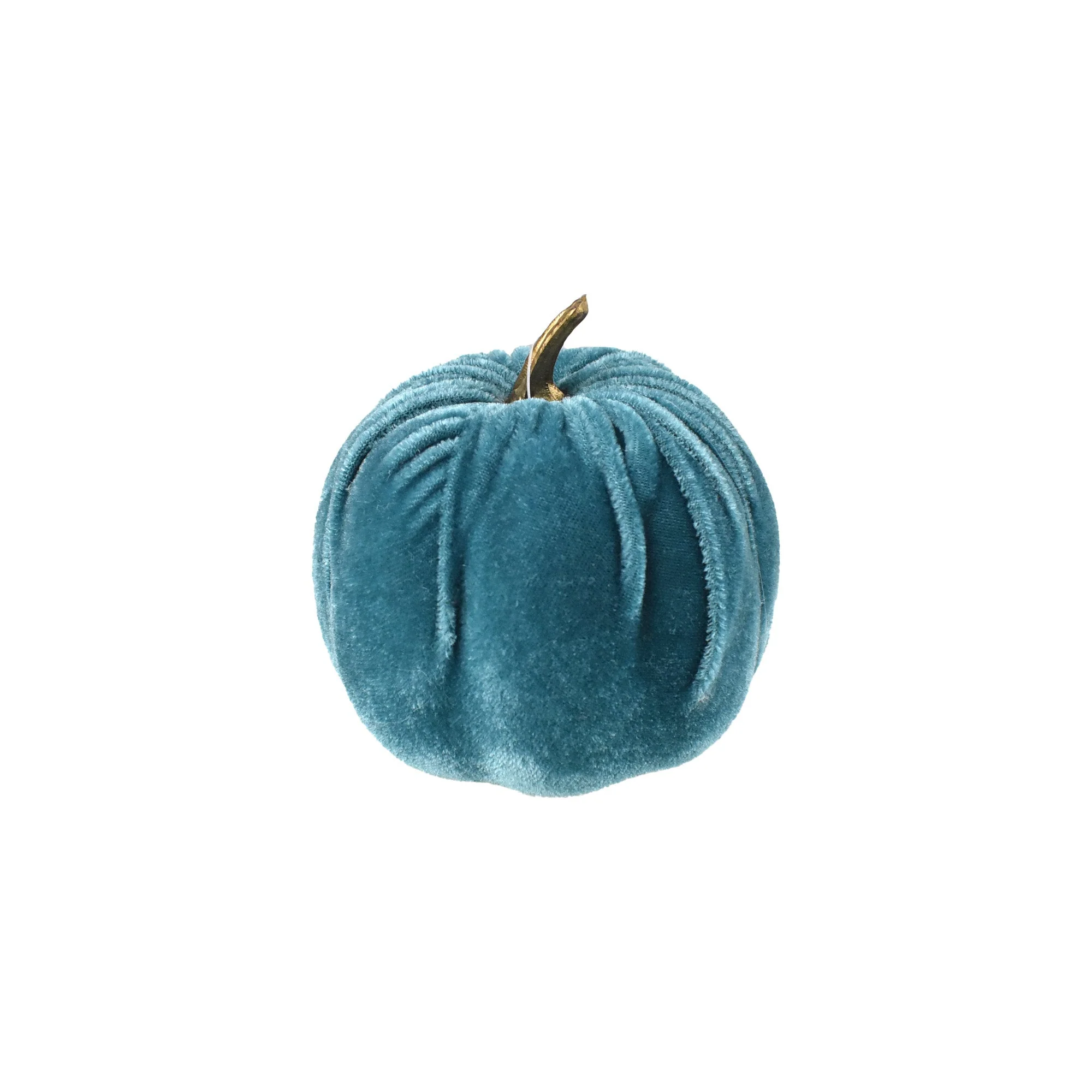 Velvet Pumpkin Centerpiece Decoration, 3-1/2-Inch - Image 7