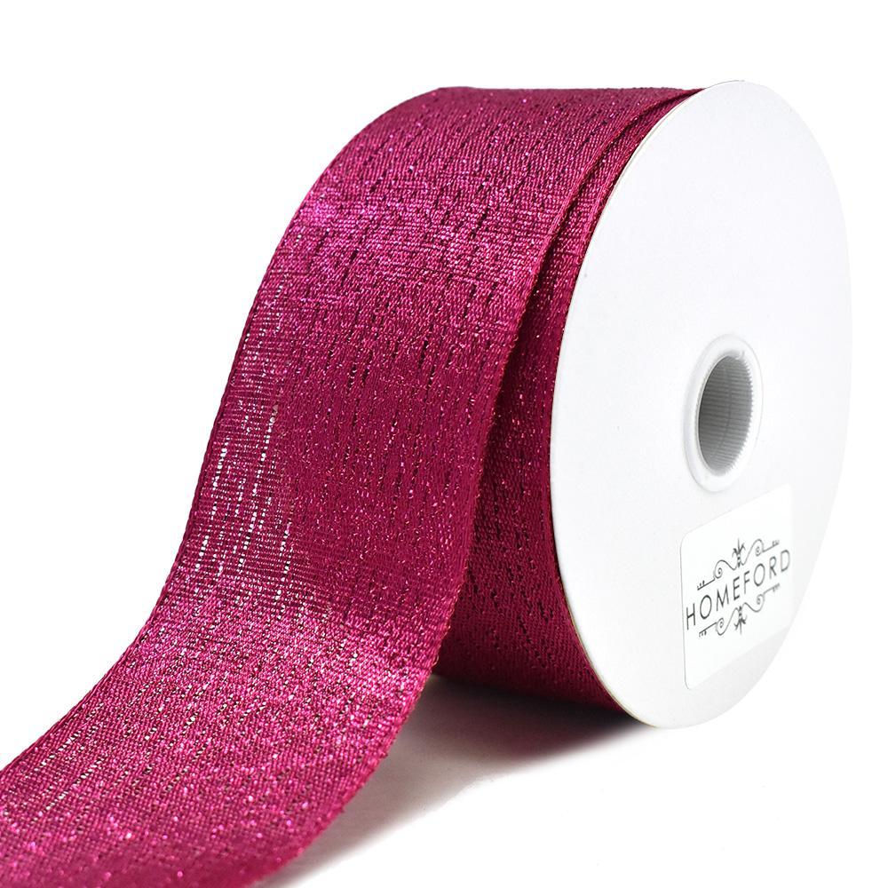 Vienna Metallic Glitter Wired Ribbon, 1-1/2-Inch, 4-Yard - Image 2