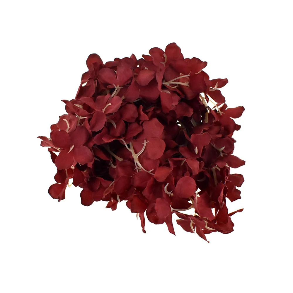 Silk Hydrangea Garland, 80-Inch - Image 4