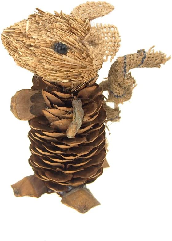 Winter Pine Cone Small Mouse Friends Decorations, 4-1/2-Inch - Image 4