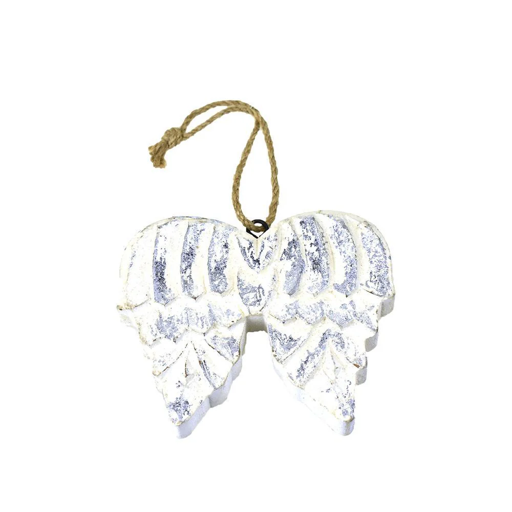 Wooden Wings Christmas Ornament, 4-1/2-Inch - Image 5