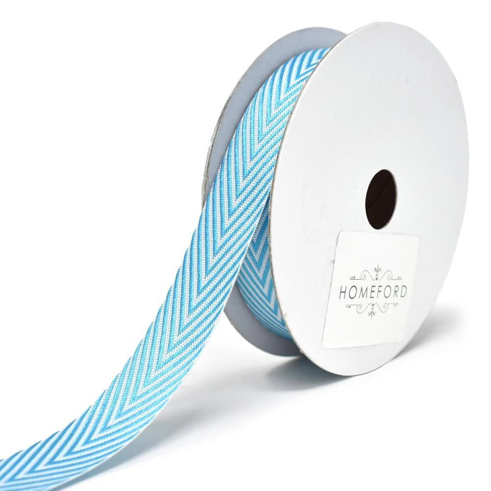 Woven Polyester Herringbone Ribbon, 5/8-Inch, 6-Yard - Image 11