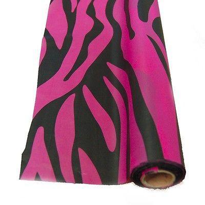Zebra Banquet Plastic Table Uncut Roll, 40-Inch x 100-Feet - Image 3