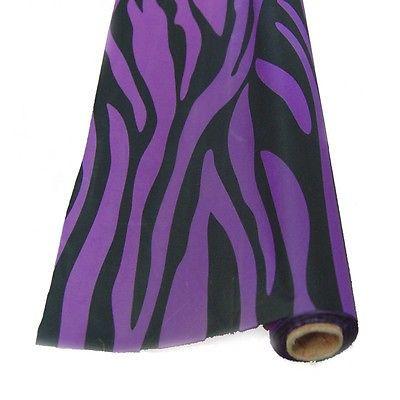 Zebra Banquet Plastic Table Uncut Roll, 40-Inch x 100-Feet - Image 4
